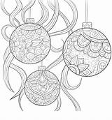 Christmas Ornaments For Adults coloring Page  Download Print Or Color sketch template
