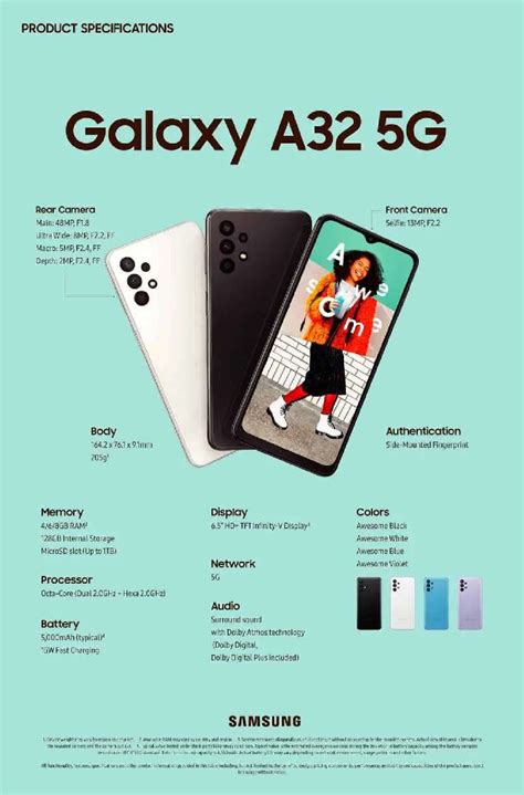 Samsung Launches Galaxy A32, Its Cheapest 5G Smartphone