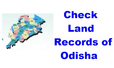 Village map bhulekh odisha plot details - asevfacts