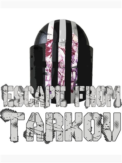 "escape from tarkov mask " Poster for Sale by ContTrader | Redbubble