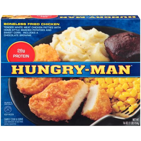 Hungry Man Boneless Fried Chicken, 16 oz., (8 count): Amazon.com ...