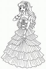 Princess Coloring Pages  sketch template