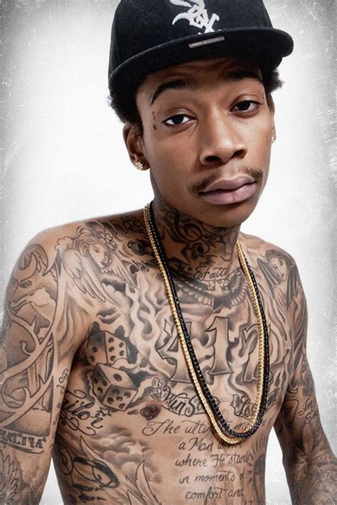 Wiz Khalifa Tattoos Hip Hop Rap Poster | Wiz khalifa tattoos, Hip hop tattoo, Polynesian tattoo