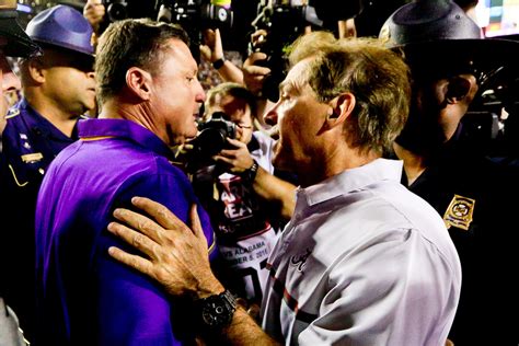 Alabama coach Nick Saban reflects on his time with the LSU Tigers