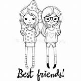 Best Friends Coloring Pages  Free Printable For Kids sketch template