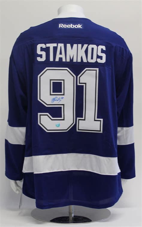 Lot Detail - Steven Stamkos Tampa Bay Lightning Autographed Reebok ...