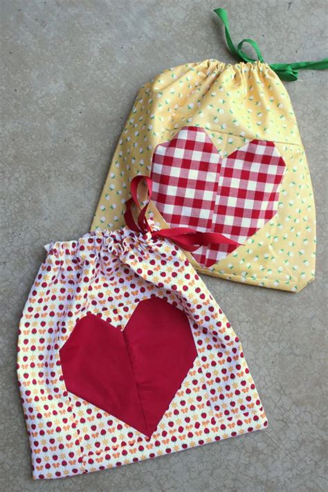 Valentines Day Sewing Projects - Diary of a Quilter - a quilt blog | Bags tutorial, Drawstring ...