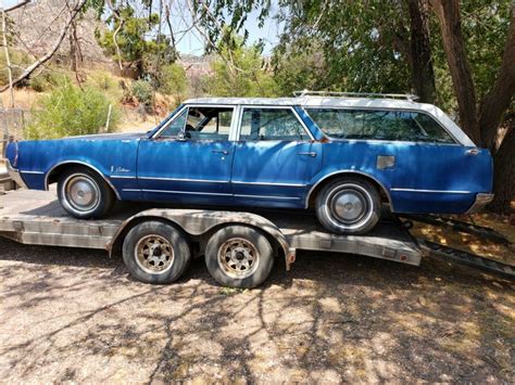 1967 Oldsmobile Cutlass Station Wagon â€” Arizona Barn Find â€” NO ...