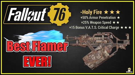 The Best New Weapon (Holy Fire) - Fallout 76 - YouTube