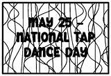 Tap Dance Coloring Pages sketch template