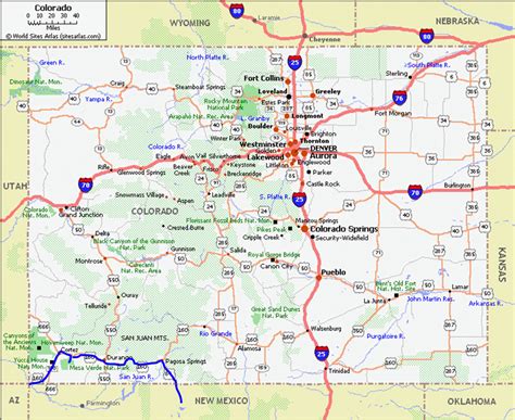 Manitou Springs Colorado Map | secretmuseum