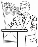 Joe Biden At The Podium Coloring Page sketch template
