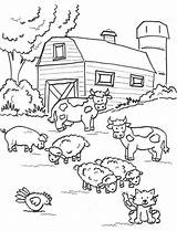 Free Back At The Barnyard Coloring Pages sketch template