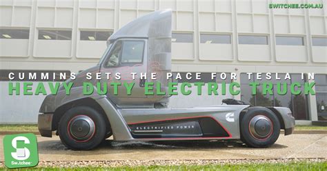 Cummins Sets the Pace for Tesla in Heavy Duty Electric Truck