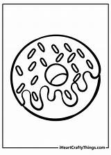 20 Donut Coloring Pages 100% Free Printables sketch template