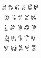 Alphabet To Print  From A Z Coloring Pages For Kids sketch template