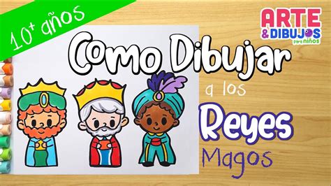 Como dibujar a los REYES MAGOS paso a paso facil para niños - YouTube