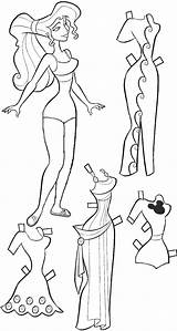 Free Printable Paper Doll Coloring Pages For Kids sketch template
