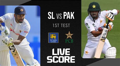 SL vs PAK Live Score: Pakistan eye positive start to their WTC 2023-25 ...