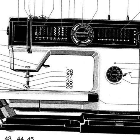 Sewingmachine Husqvarna 4000 Serie