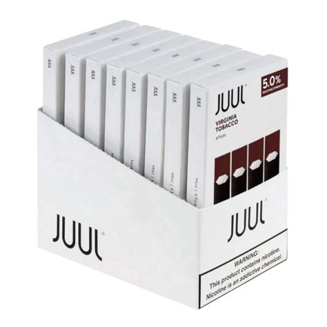 Juul Pods - Virginia Tobacco 5% | Sahara Distribution