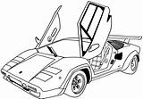 Printable Coloring Pages Of Sports Cars  Home sketch template