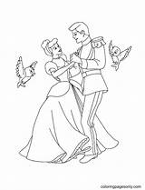 85 Coloring Pages Of Cinderella And Prince Charming Best  sketch template