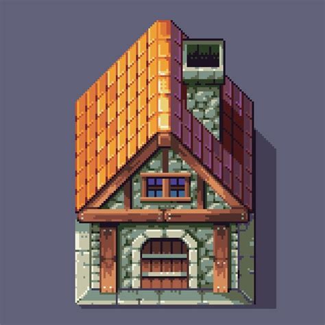 JRPG style house! #pixelart | Pixel art landscape, Pixel art design, Pixel art games