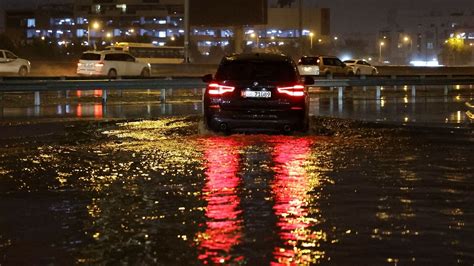 Dubai flooded, hailstorm causes havoc in Abu Dhabi as heavy rainfall hits UAE | Today News