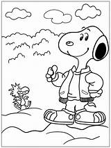 Cool Snoopy sketch template