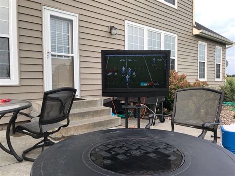 Portable Outdoor TV made easy | Game Room Info