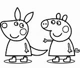 Peppa Pig Coloring Pages 37 Printable Sheets Simple To Draw Easy For  sketch template