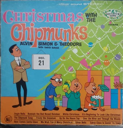 the christmas with the chipmuns album