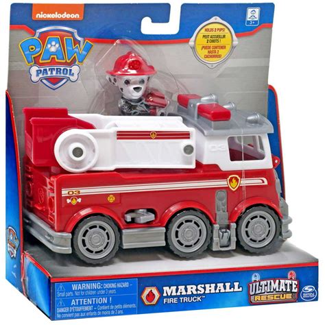 Paw Patrol Ultimate Rescue Marshall Fire Truck Vehicle & Figure - Walmart.com - Walmart.com