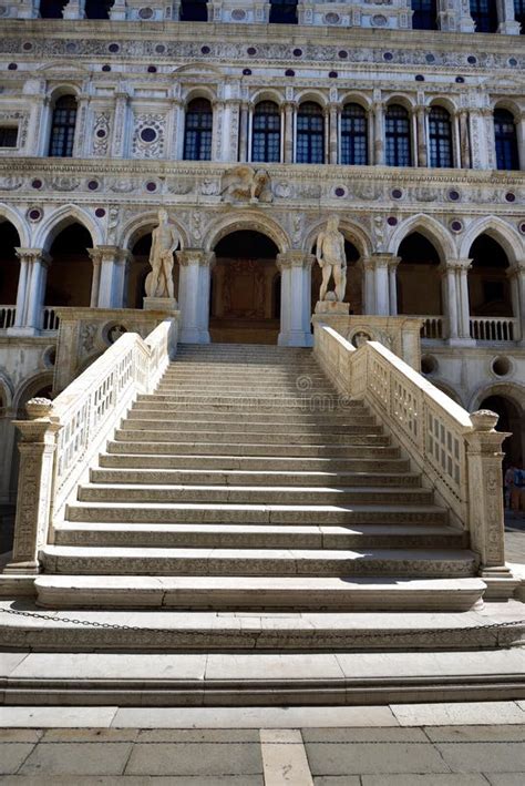 Staircase at the Doge`s Palace of Venice Editorial Image - Image of ...