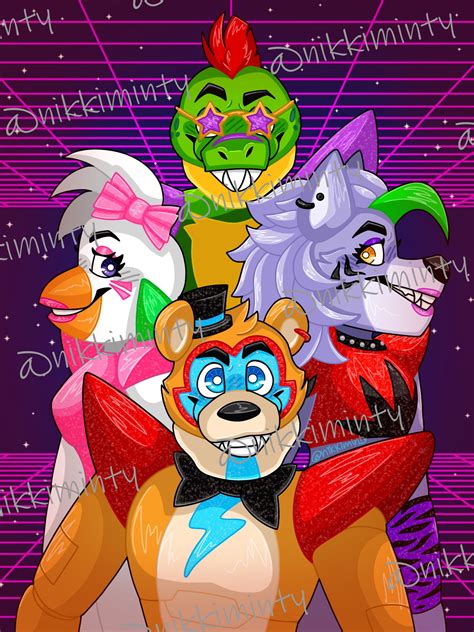 FNaF Security Breach Fan Art