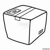 Parcel Drawing At PaintingValleycom  Explore Collection Of sketch template