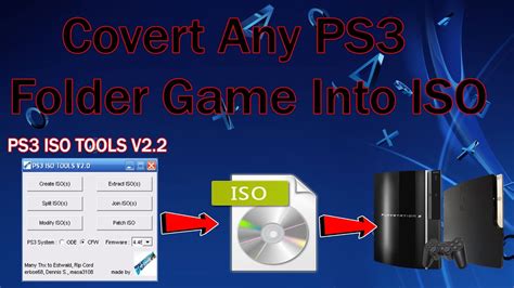 PS3 ISO TOOLS V2.2 Convert Any PS3 Folder Game Into ISO works On Any ...