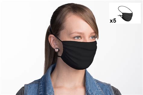 Face Mask 5 X Face Mask Bbs02 2 Layers - Marka / Designer Lua Morena