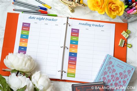 Get Organized With This Planner and All the Printables - Balancing Home | Organization planner ...