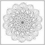 Mandala Relaxation Coloring Page  Home sketch template