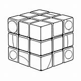 Cube Coloring Worksheets Rhombus Worksheet Twisty Noodle sketch template