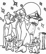 Disney Aristocats Marie Coloring Pages Sketch Coloring Page sketch template