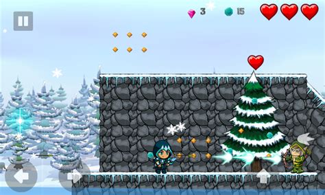 🕹️ Play Ice Wizard Adventure Game: Free Online Retro Winter Ice Platforming Video Game for Kids ...