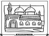 Al Aqsa Mosque Coloring Pages sketch template