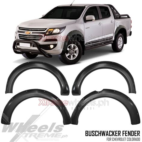 Chevrolet Colorado 2014-2020 BUSHWACKER THAILAND MADE FENDER FLARE ( colorado accessories ...