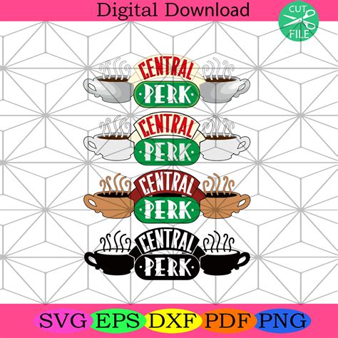 Central Perk Svg Trending Svg, Central Perk Coffee Shop | Friends central perk, Monica and ...