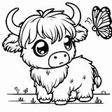 15 Highland Cow Coloring Pages Cows Cute  sketch template