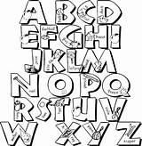 Coloring Fonts For Kids Pages sketch template