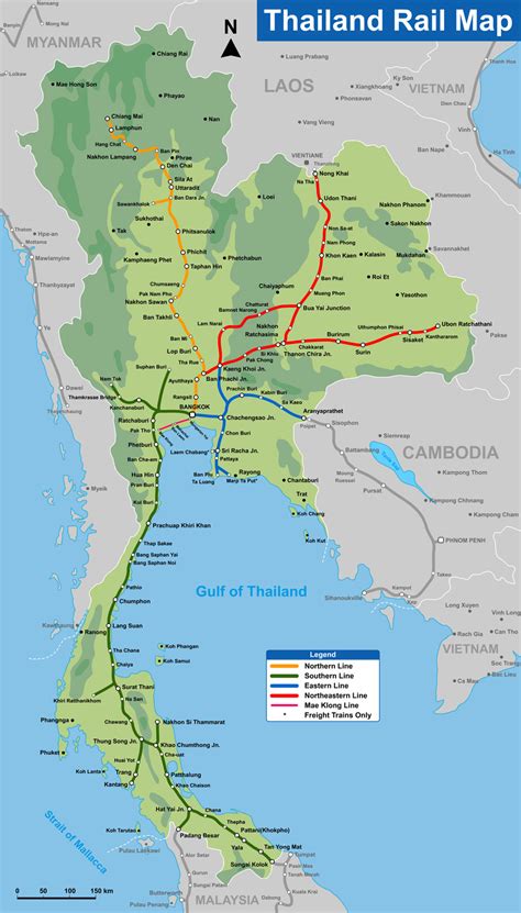 Thailand Train Map Svg Vector Railway Map | SexiezPicz Web Porn